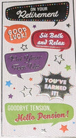 Retirement - Slim Speech Bubbles