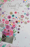 Thank You - Envelope and Flowers