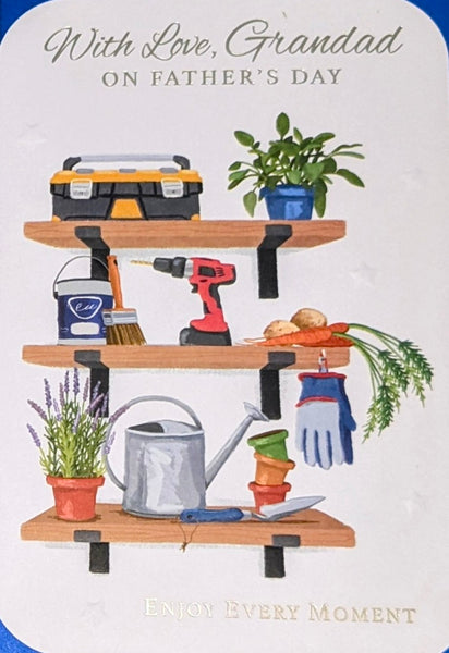 Father's Day Grandad - Traditional Tools & Plants