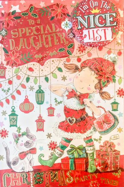 Daughter Christmas - Badged