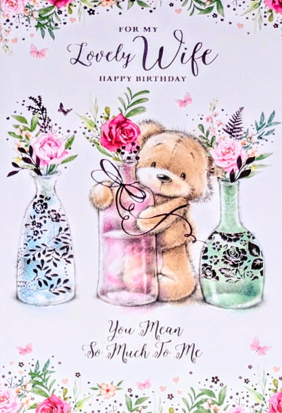 Wife Birthday - Cute Flower Vases