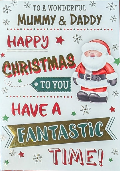 Mummy & Daddy Christmas - Santa Fantastic Time