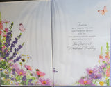Niece Birthday - Butterfly and flowers
