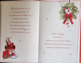 Granddaughter Christmas - Large 8 Page Cute Pink