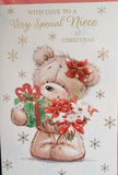 Niece Christmas - Bear and Gift