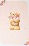 Wife Birthday - Large 8 Page Cute 2 Bears
