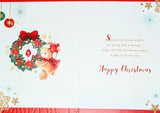 Niece Christmas - Cute Wreath On Left