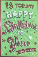 16 Boy Birthday - Enjoy Your Day