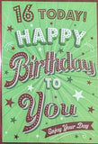16 Boy Birthday - Enjoy Your Day