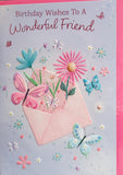 Friend Birthday - Traditional envelope