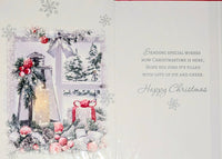 To Both Of You Christmas - Traditional Lantern & Window