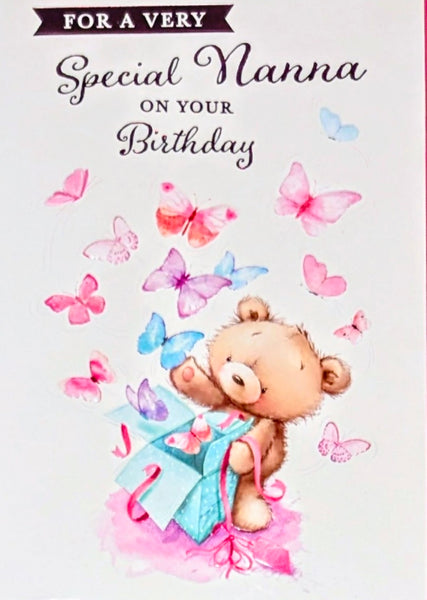 Nanna Birthday - Cute Blue Box