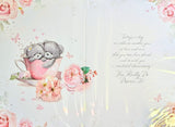 Mum & Dad Anniversary - Cute Bears In Teacup
