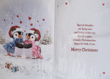 Daughter & Partner Christmas - Large Cute penguins