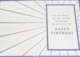 Open Male Birthday - Traditional Car Blue