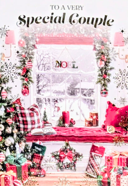 Special Couple Christmas - Traditional Window & Candles