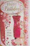Open Female Birthday - Pink dress