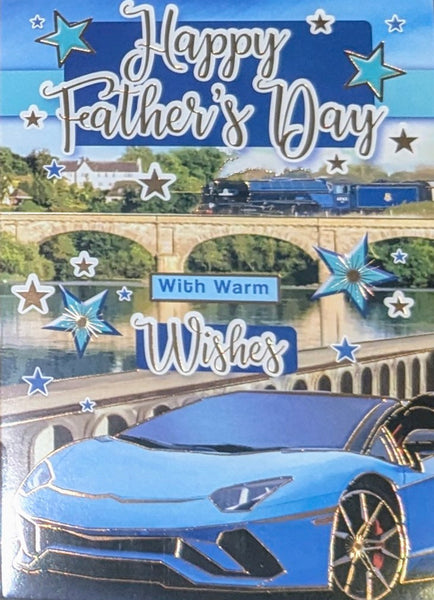 Father's Day Open - Traditional Blue Car