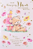 Nan Birthday - Cute Gift Boxes & Flowers