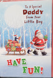 Daddy From Little Boy - Santa Blue