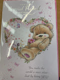 Friend Birthday - Cute Bear in heart