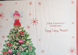 Open Christmas - Cute White and Tree