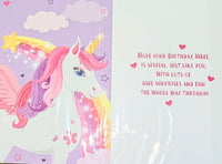 Niece Birthday - Unicorn Lilac