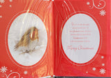 Mum & Dad Christmas - Traditional Robin