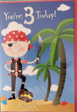 3 Boy Birthday - Pirates