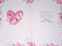 Your Anniversary - Traditional Butterflies & Heart