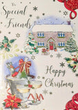 Friends Christmas - Traditional House & Champagne