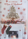 Mum & Husband Christmas - Large Traditional Fireplace