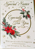 Sister Christmas - Traditional Flowers Especially For You