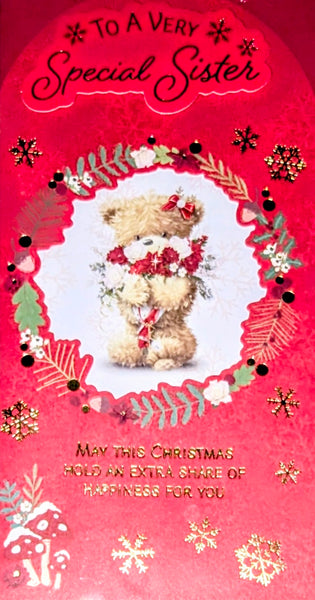 Sister Christmas - Slim Cute Red