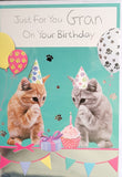 Gran Birthday - Cute Cats
