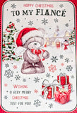 Fiance Christmas - Large Cute Bear With Gifts