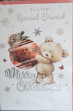 Friend Christmas - Bear and  Bauble
