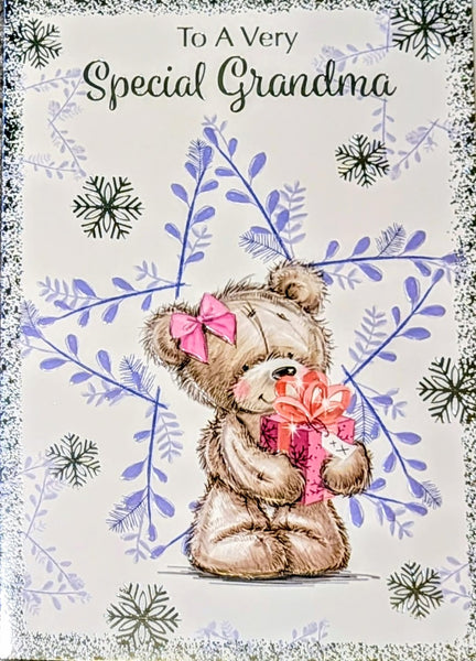 Grandma Christmas - Cute Lilac Star