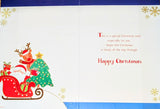 Daddy From Little Girl Christmas - Santa & Tree