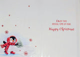 From Both Of Us Christmas - Cute Penguins Wishes