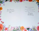 Someone Special Birthday - Traditional Big Pink Flowers