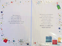Nephew Birthday - Gift Boxes & Stars