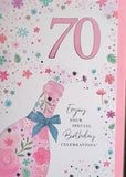 70 Birthday Female - Champagne