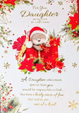 Daughter Christmas - Cute Gift Box Words