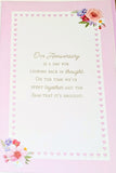 Wife Anniversary - Large 8 Page Cute Bouquet Flowers