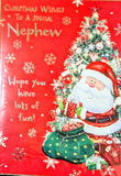 Nephew Christmas - Santa & Tree