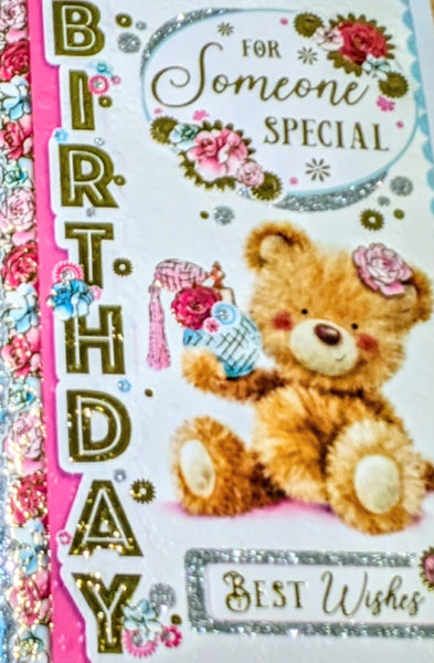 Someone Special Birthday - Cute Bear With Perfume