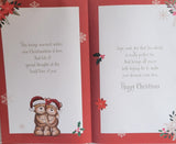 To Both Of You Christmas - Large 8 page Cute Red