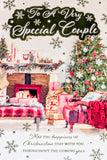 Special Couple Christmas - Large Traditional Living Room