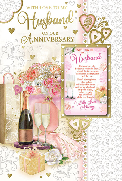 Husband Anniversary - Keepsake